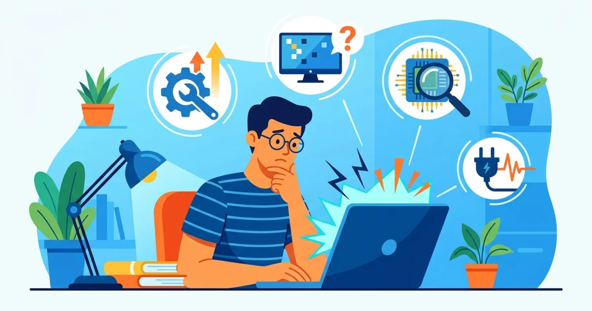 Por qué la pantalla de tu notebook parpadea y qué significa
